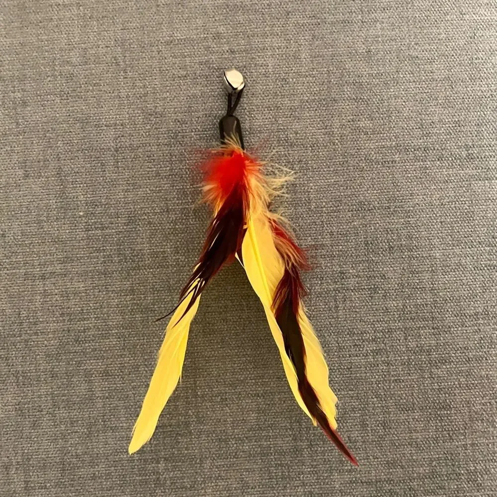 Yellow Cat Teaser Wand Replacement Part